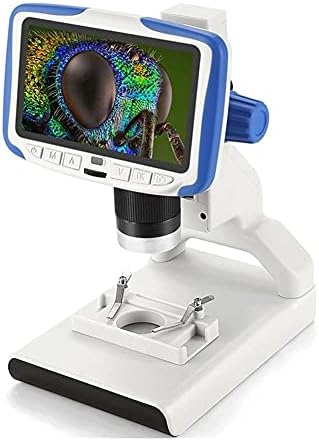n/200X Digitális Mikroszkóp 5 Kijelző Videó Mikroszkópot, elektronmikroszkópot Jelen Tudományos Biológia Eszköz