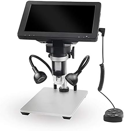 Vilihkc 7 inch LCD Digitális Mikroszkóp 50-1200X USB Maginfication Kézi Elektronikus 12MP Érme Mikroszkóp Kamera, 8 Állítható