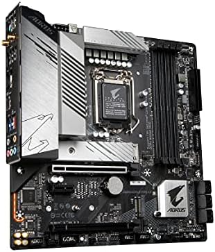 GIGABYTE B560M AORUS PRO-AX (LGA 1200/ Intel/ B560/ Micro-ATX/Dual M. 2/ PCIe 4.0/ USB 3.2 Gen2X2 Típus-C/Intel WiFi 6/2.5 GbE LAN/Alaplap)