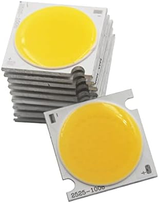 TONONE 25mm Magas Lumen Squre Flip Chip COB LED Szalag 30V-33V Dc fényforrás Modul 20W 30W COB Izzó, Lámpa, Beltéri Beépíthető (Szín : Hideg