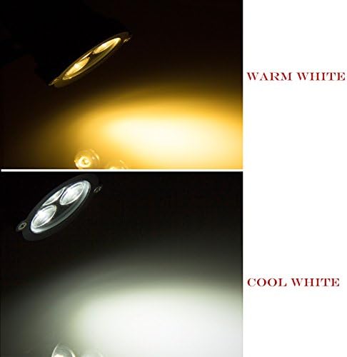 Lemonbest® Kültéri LED Táj Fel Le Lámpa Spotlámpa Alacsony Feszültség 12V az Udvaron Lépés Kerti Világítás (hideg Fehér)