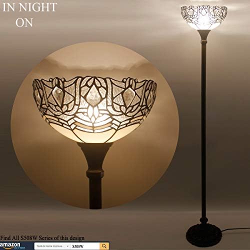 Tiffany Lámpa Sorozat SAStained Üveg Stílus Lámpaernyő Dekoratív Nappali, Hálószoba