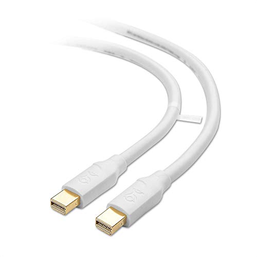 Kábel Számít 4K Mini DisplayPort-Mini DisplayPort Kábel, Fehér 3 Láb - Nem helyettesíti a Thunderbolt Kábel Nem Kompatibilis