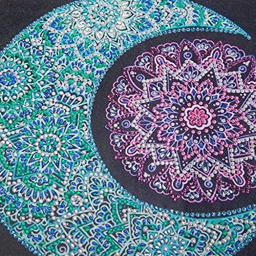 Nap Hold-Mandala Virágok Gyémánt Festmény Készletek Fali Dekoráció, Otthon, Művészet 5D DIY Gem Pontok Strasszos Kristály