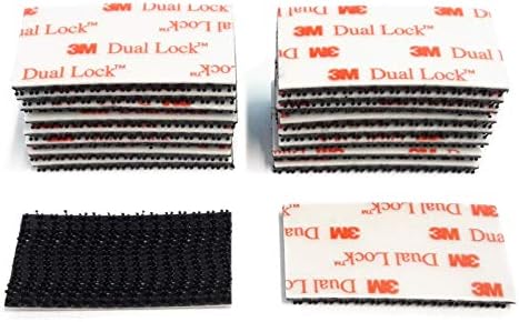 CSYANXING 10 * Dual Lock Szalag SJ3550 Fekete Visszazárható Kötőelem, UV-Rezisztens 250 Szára Sűrűség Poliolefin Kötőelem