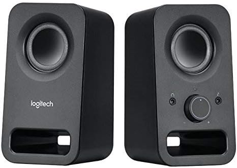 Logitech Multimédia Hangszórók Z150 a Sztereó Hang számára Több Eszköz, Fekete (Felújított)