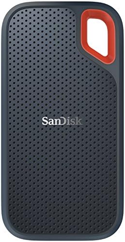 SanDisk 2TB Extrém Hordozható Külső SSD - Akár 550MB/s - USB-C, USB 3.1 - SDSSDE60-2T00-G25