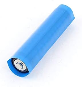 X-mosás ragályos 50pcs 17mm 10.8 mm-es Dia PVC Hő Zsugorodó Cső Kék 1 x AAA Elem(Tubi termorestringenti PVC diametro 50pcs 17mm 10,8 mm / 1