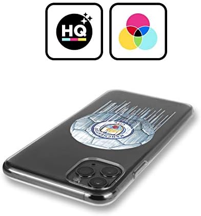 Fej Tervek hatósági Engedéllyel rendelkező Manchester City Man City FC Logó Csepegtető Art Soft Gél Esetben Kompatibilis Apple iPhone 12