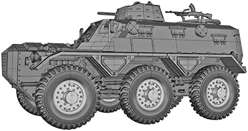 Ace UA72433 1/72 Brit Hadsereg FV603B Sarasen Páncélozott Autó Műanyag Modell