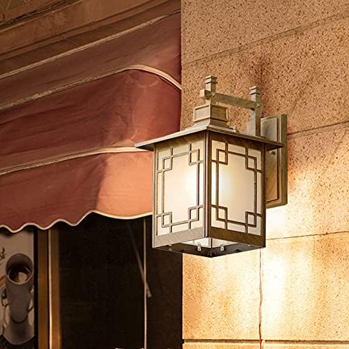 Modern Fali Lámpa , Kültéri világítótestek Falra Szerelhető Külső Fali Gyertyatartó Alumínium Matt Üveg Külső Fali Lámpák a Ház Bejárati