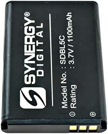 Szinergia Digitális Hangszóró Akkumulátor, Kompatibilis Nokia 6555 Hangszóró, (Li-ion, 3.7, 1000mAh) Ultra Nagy Kapacitású, Csere
