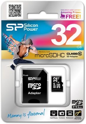 Silicon Power MicroSDHC 32GB Class 10 Memóriakártya SD Adapter (SP032GBSTH010V10-SP)
