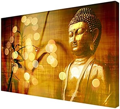 999Store Arany Buddha-Vászon Festmény (Vászon Unframed_36X54 Inch_ Arany ) ULP36540315