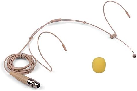 Tickas Könnyű Headworn Fülhallgató Mikrofon Kondenzátor Mikrofon, 4-pólusú Mini XLR Csatlakozó