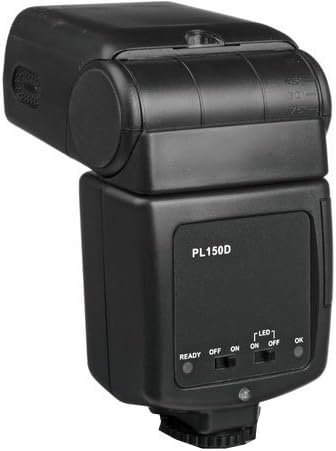 Polaroid PL-150DC Studio Sorozat Digitális TTL Cipő Mount Ugrál Dua Flash + Beépített LED Videó Fény A Canon, a Digitális EOS Rebel T4i