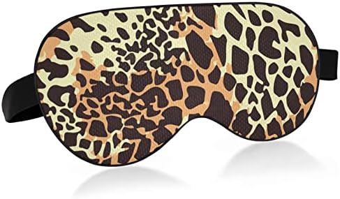 Unisex Aludni Szem Maszk Színes-Leopard-Camouflage-camo Éjjel Alszik Maszk Kényelmes Szem Aludni Árnyékba Borító