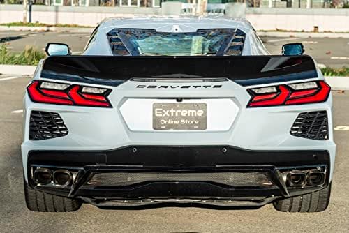 Csere-2020-as-Jelenlegi Chevrolet Corvette C8 Modellek | EOS Teljesítmény Ducktail Stílusú Hátsó Csomagtartó-Fedél Szárny Spoiler