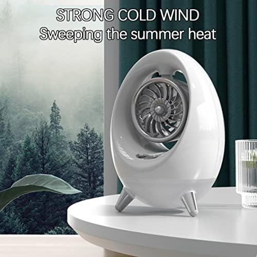 2023 Új Víz Hűvös Ventilátor, Csendes USB Hordozható Aircooler Mini Asztali Spray Légkondicionálás, Aranyos Párásító Ajándék Éjszakai
