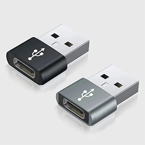 USB-C Női USB Férfi Gyors Adapter Kompatibilis A Samsung Galaxy A50 Töltő, sync, OTG Eszközök, Mint a Billentyűzet, Egér, Zip, Gamepad, pd(2pack)