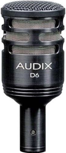 Audix D6 | Kardioid Al-Impulzus Dinamikus Hangszer Mikrofon lábdob VLM Rekeszizom Természetes Pontos hangvisszaadás
