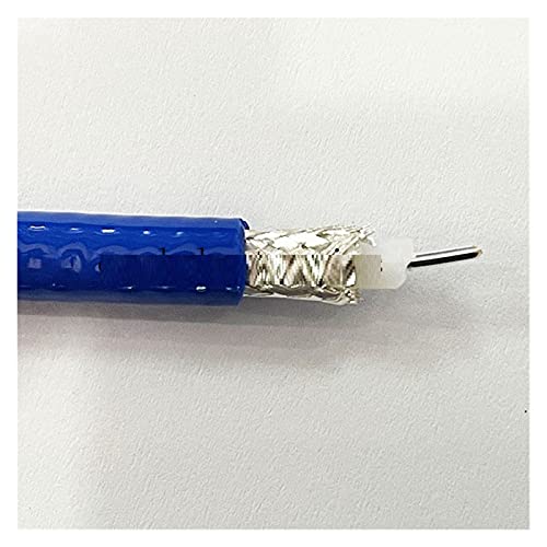 JadeBamboo Jialan Bolt Kék Puha RG142 Duplán Árnyékolt Koaxiális Kábel Adapter Csatlakozó Koax Kábel RG142 Kábel 50ohm 50cm 1/2/3/5/10/20m