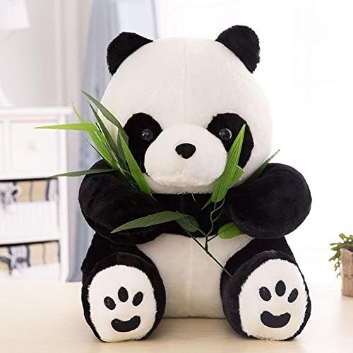 TIANMINJIEDM Plüss Játék Óriás Panda Baba Plüss Játék Párna Ünnepi Születésnapi Ajándék (Szín : Ül, Panda, Méret : 60cm)