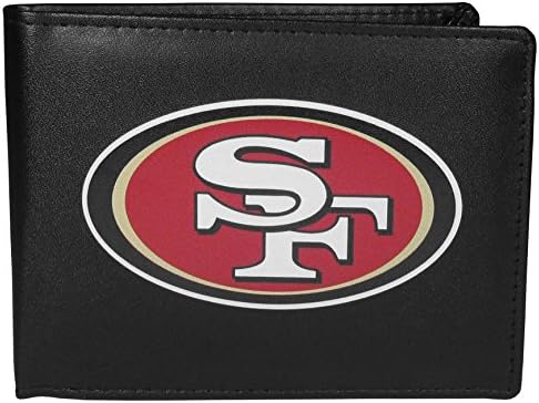Siskiyou Sport NFL San Francisco 49ers Bi-szeres Tárca & Heveder kulcstartó, Fekete, Egy Méret