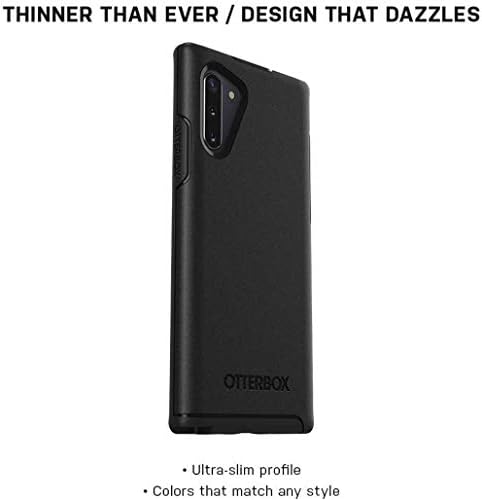 OtterBox Szimmetria Sorozat Esetében Samsung Galaxy Note 10 (Nem Plusz) Ömlesztett Csomagolás - Fekete