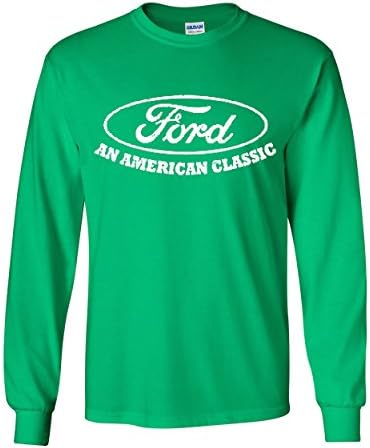 Ford Amerikai Klasszikus Hosszú Ujjú Póló Ford Teherautó Engedélyezett