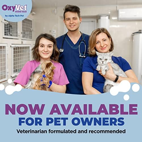 OxyVet Sebet Kimosni a Kutyák | Kiváló tisztítószer | Nem-Bőrizgató hatású, Szemem Seb Tisztító | Nem-Festés Seb, valamint bőrápoló |