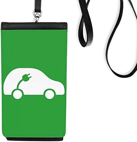 Plug Energia Járművek A Környezet Védelmét Phone Wallet Pénztárca Lóg Mobil Tok Fekete Zseb