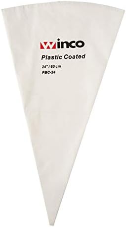 Winco PBC-24 Tésztát Pamut, Műanyag Bevonat, 24-Es,Fehér,Közepes