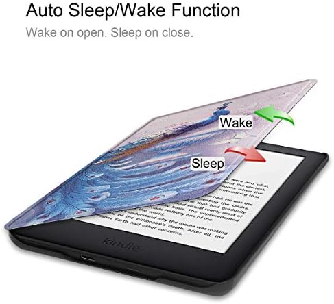 EKH az Esetben az Új Kindle Paperwhite 4 (10 Generáció 2018 Kiadások) Slim Auto Wake/Sleep Okos Védő tok Japán Kanagawa Olaj